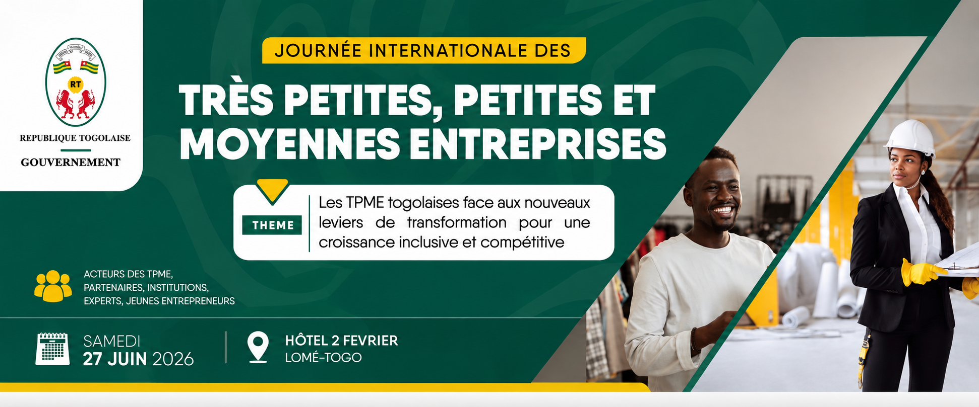 KOKO International lors de la Journée Internationale des TPME 2026 organisée par l'ADTPME et le GTPME à Lomé